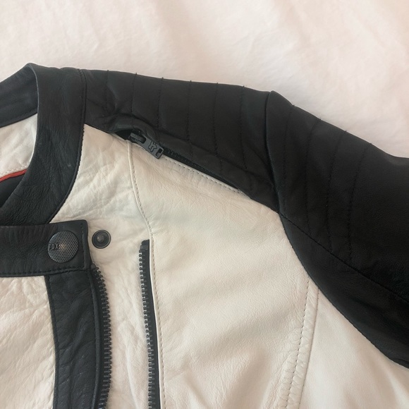 FOX Racing Moto Leather Jacket - NEVER worn/w Tags - Picture 6 of 8